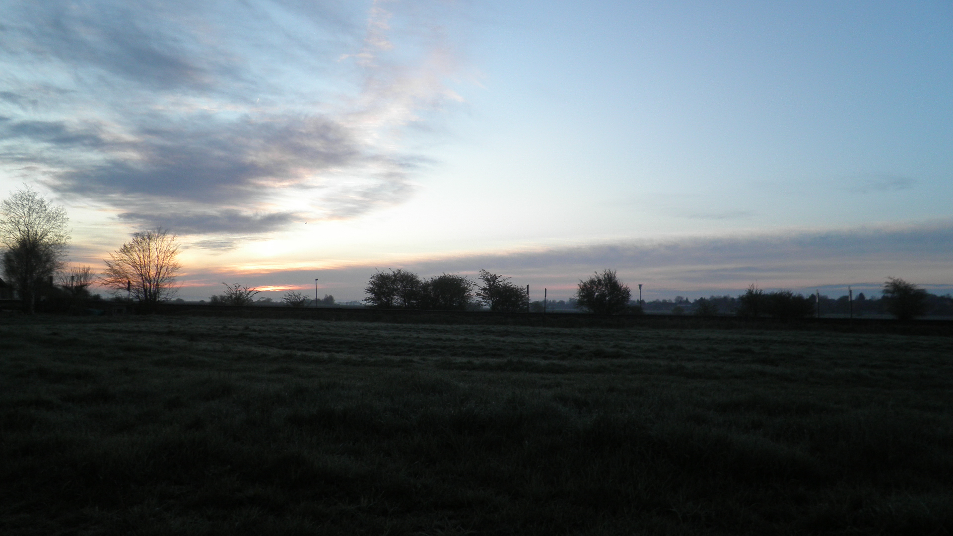 Sonnenaufgang in Meldorf