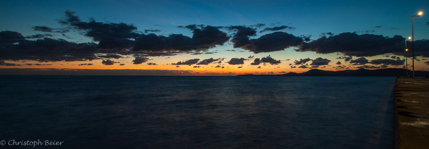 Sonnenaufgang in Methana