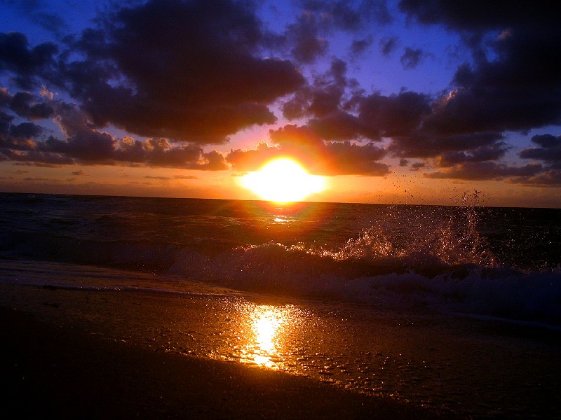 Sonnenaufgang in Miami Beach