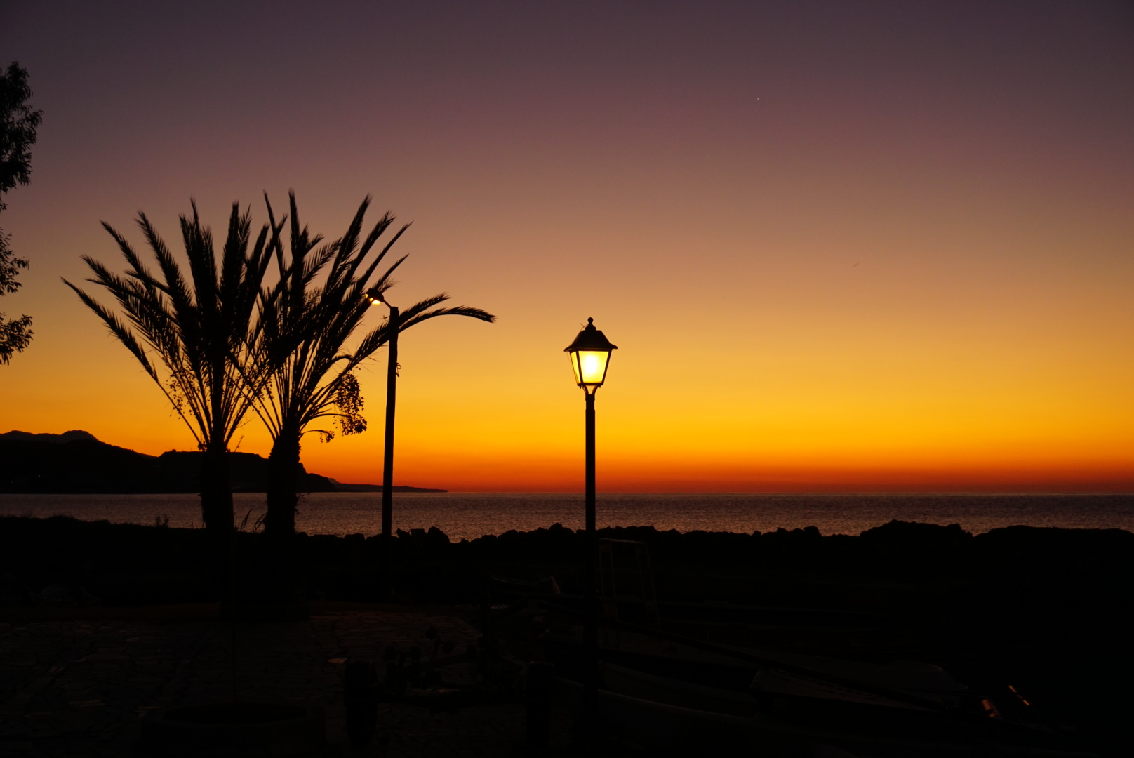 Sonnenaufgang in Mirtos/Kreta