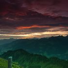 Sonnenaufgang in Mittelberg