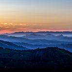 Sonnenaufgang in Munnar