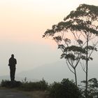 Sonnenaufgang in Munnar, Indien