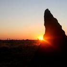 ...Sonnenaufgang in Namibia