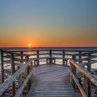 Sonnenaufgang in Nebel (Insel Amrum)