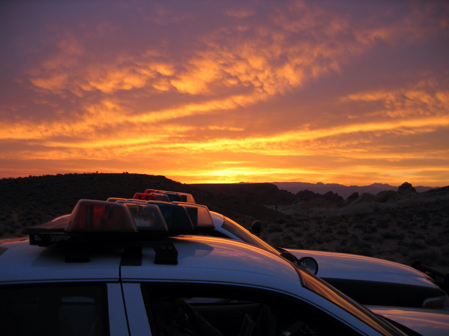 Sonnenaufgang in Nevada