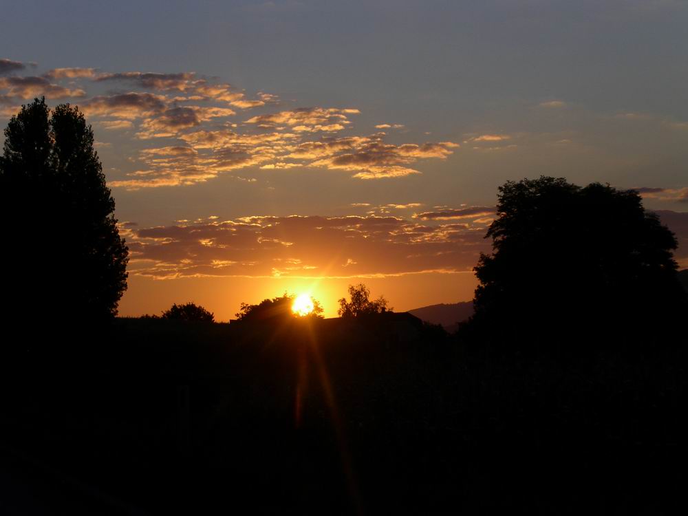 Sonnenaufgang in Niederösterreich