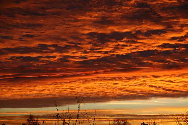 Sonnenaufgang in Niedersachsen