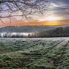 Sonnenaufgang in Nordhessen 