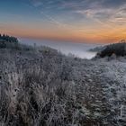 Sonnenaufgang in Nordhessen 