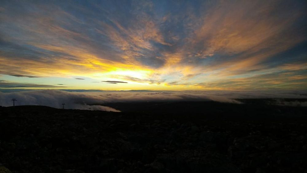 Sonnenaufgang in Norwegen 