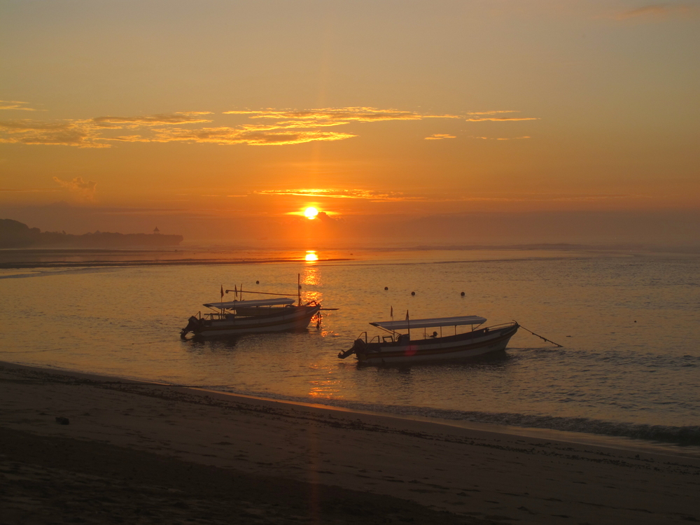 Sonnenaufgang in Nusa Dua