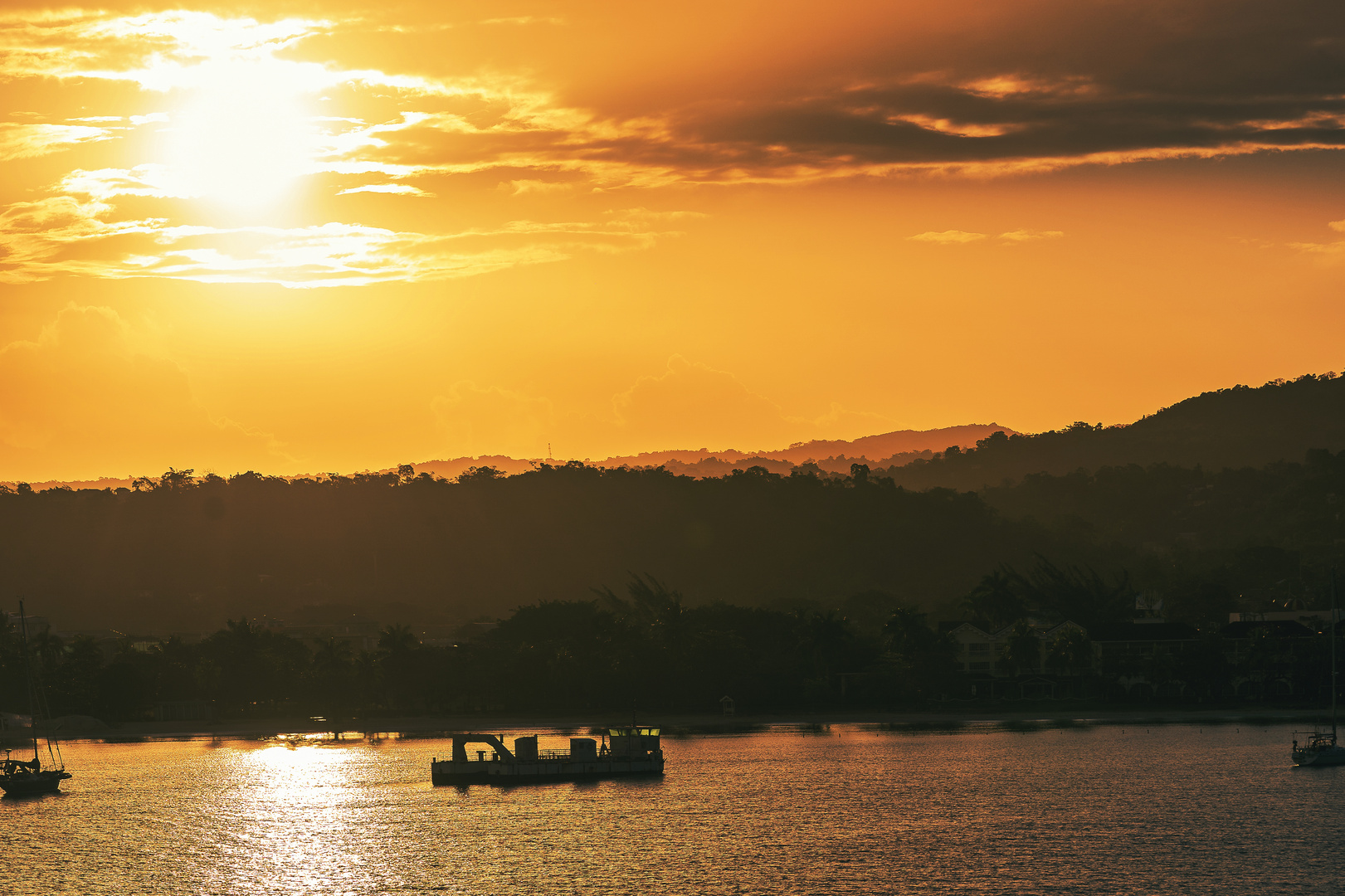 Sonnenaufgang in Ocho Rios