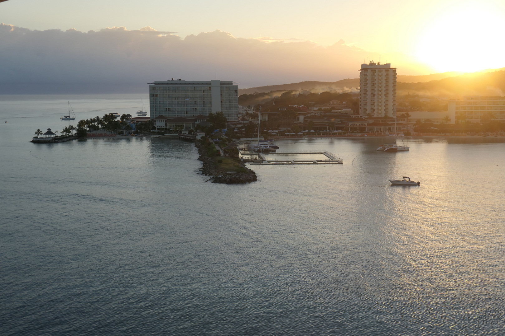 Sonnenaufgang in Ocho Rios - Jamaica