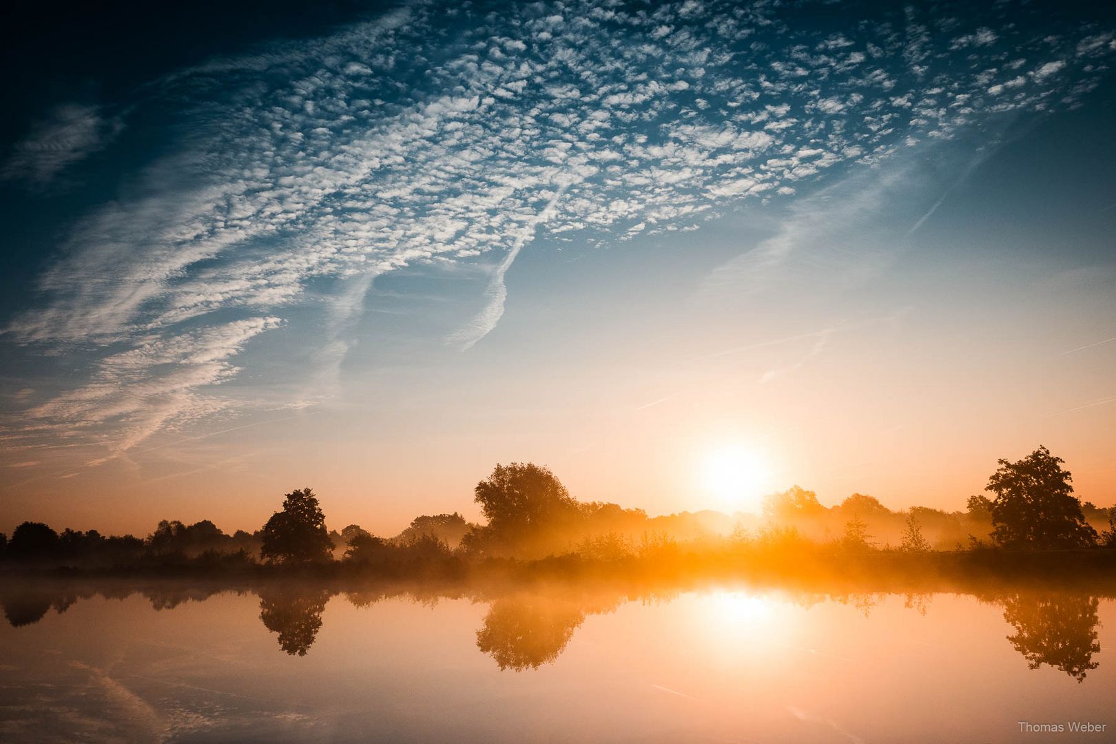 Sonnenaufgang in Oldenburg