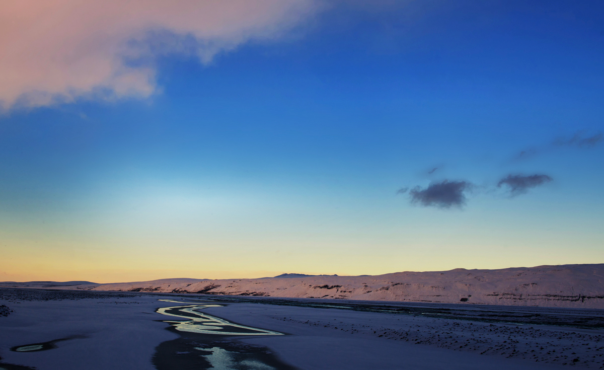 Sonnenaufgang in  Þórsmörk