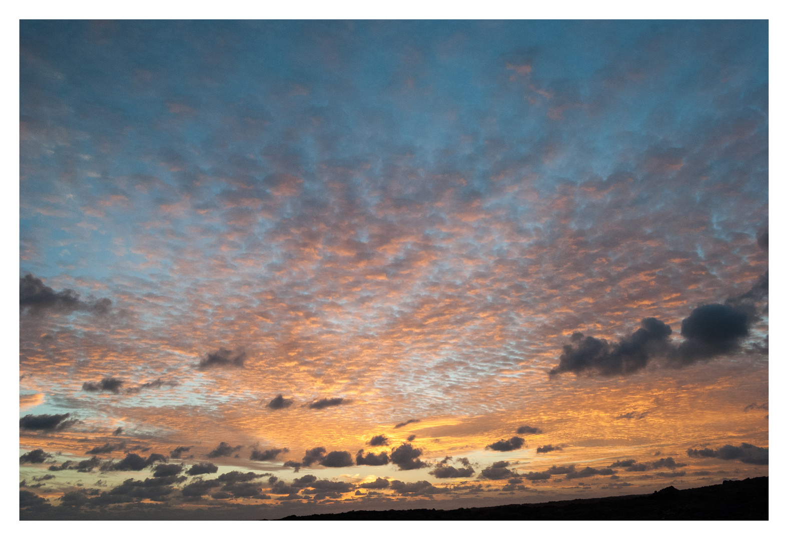 Sonnenaufgang in Orzola