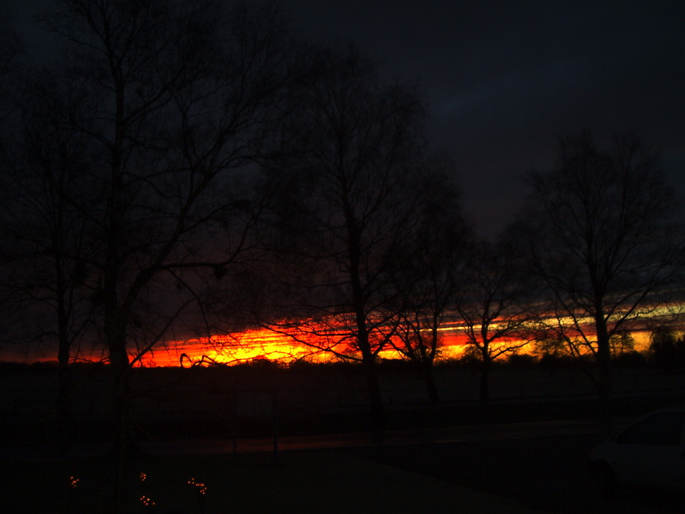 Sonnenaufgang in Ostfriesland