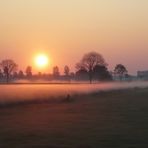 Sonnenaufgang in Ostfriesland