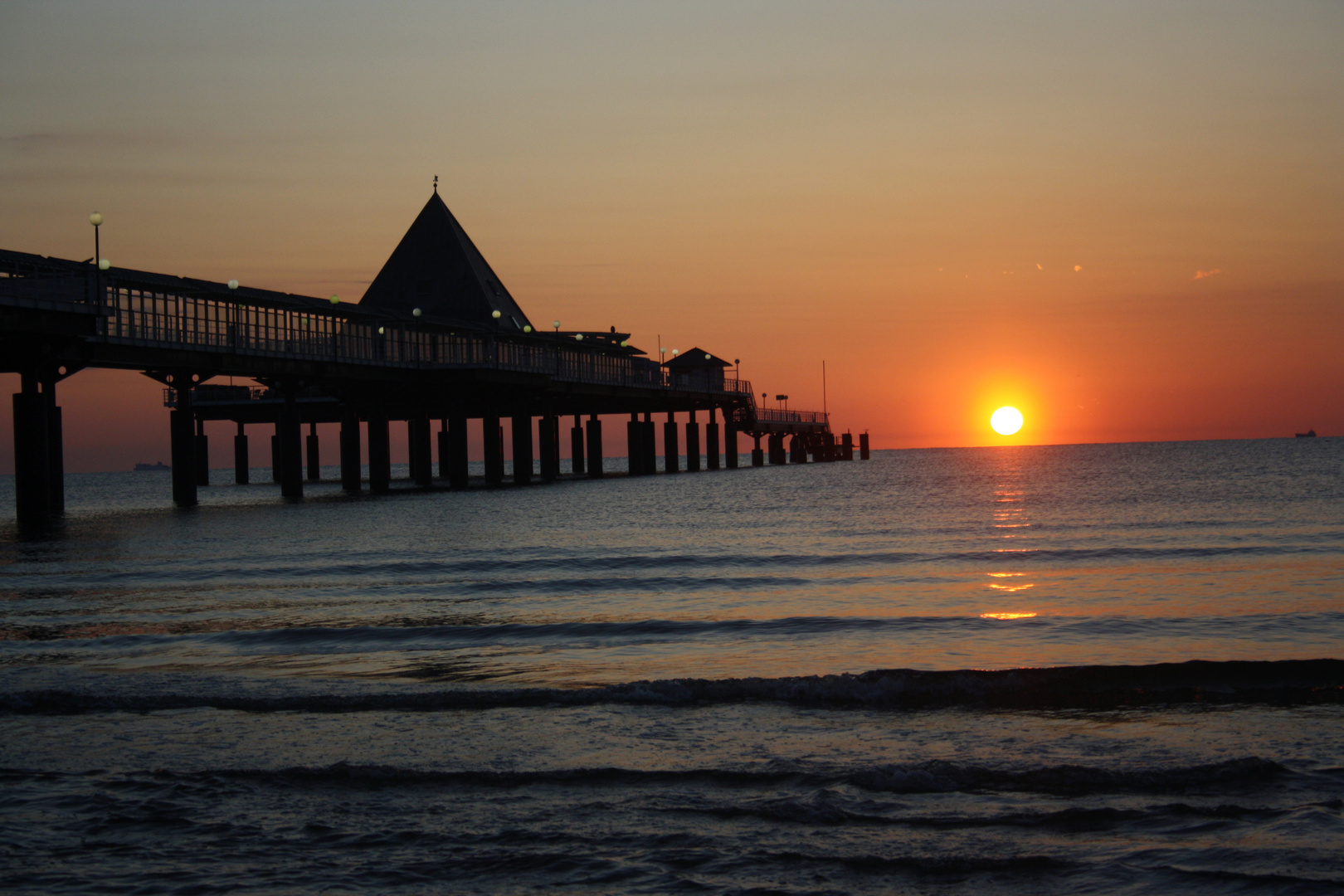 Sonnenaufgang in Ostseebad Heringsdorf