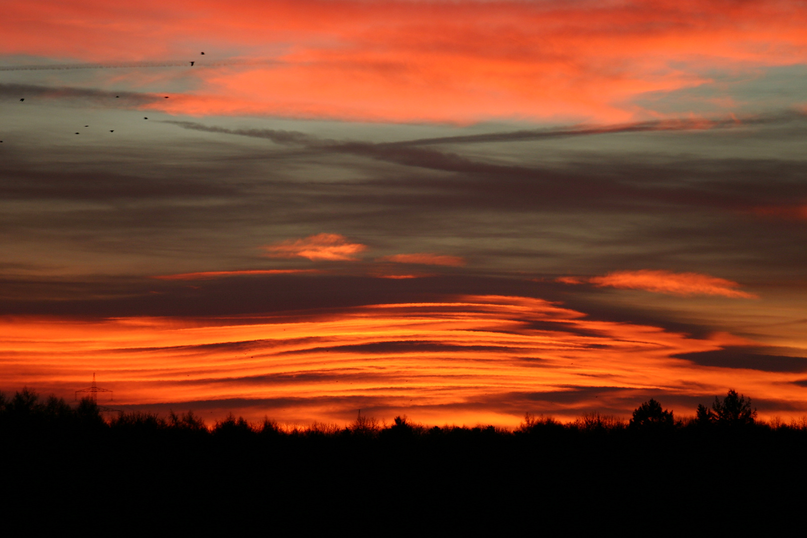 Sonnenaufgang in Paderborn