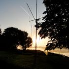 Sonnenaufgang in Päwesin bei Brandenburg