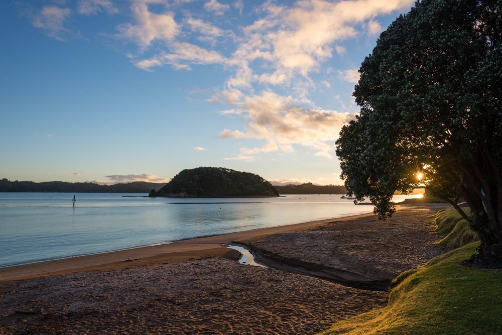 Sonnenaufgang in Pahia (NZ)