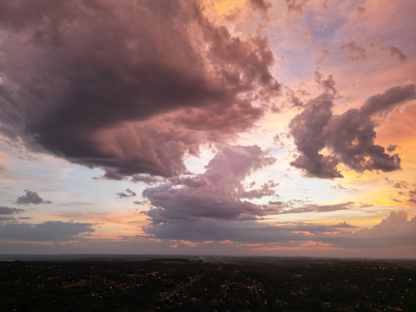 Sonnenaufgang in Paraguay