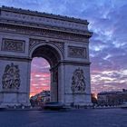 Sonnenaufgang in Paris