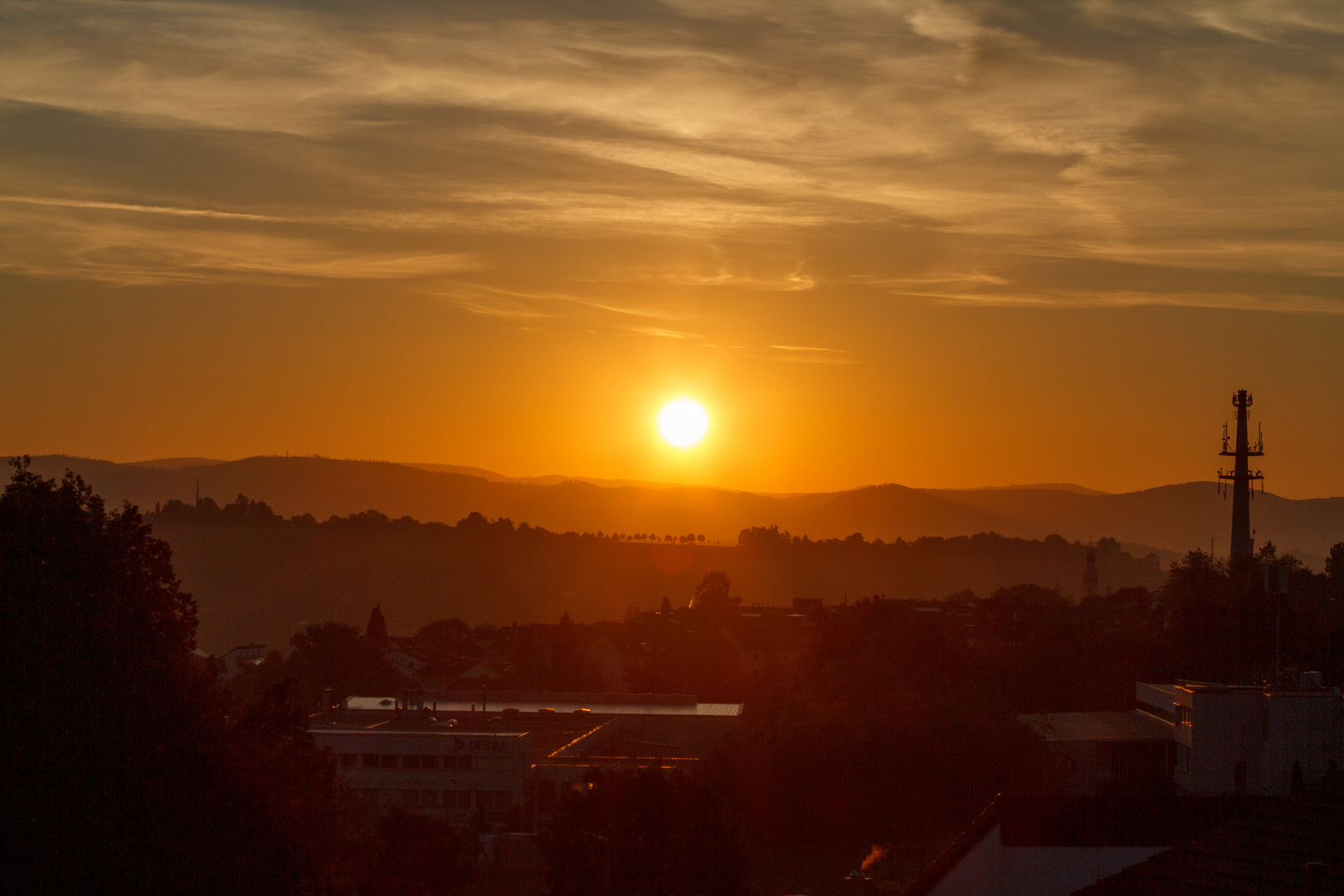 Sonnenaufgang in Passau