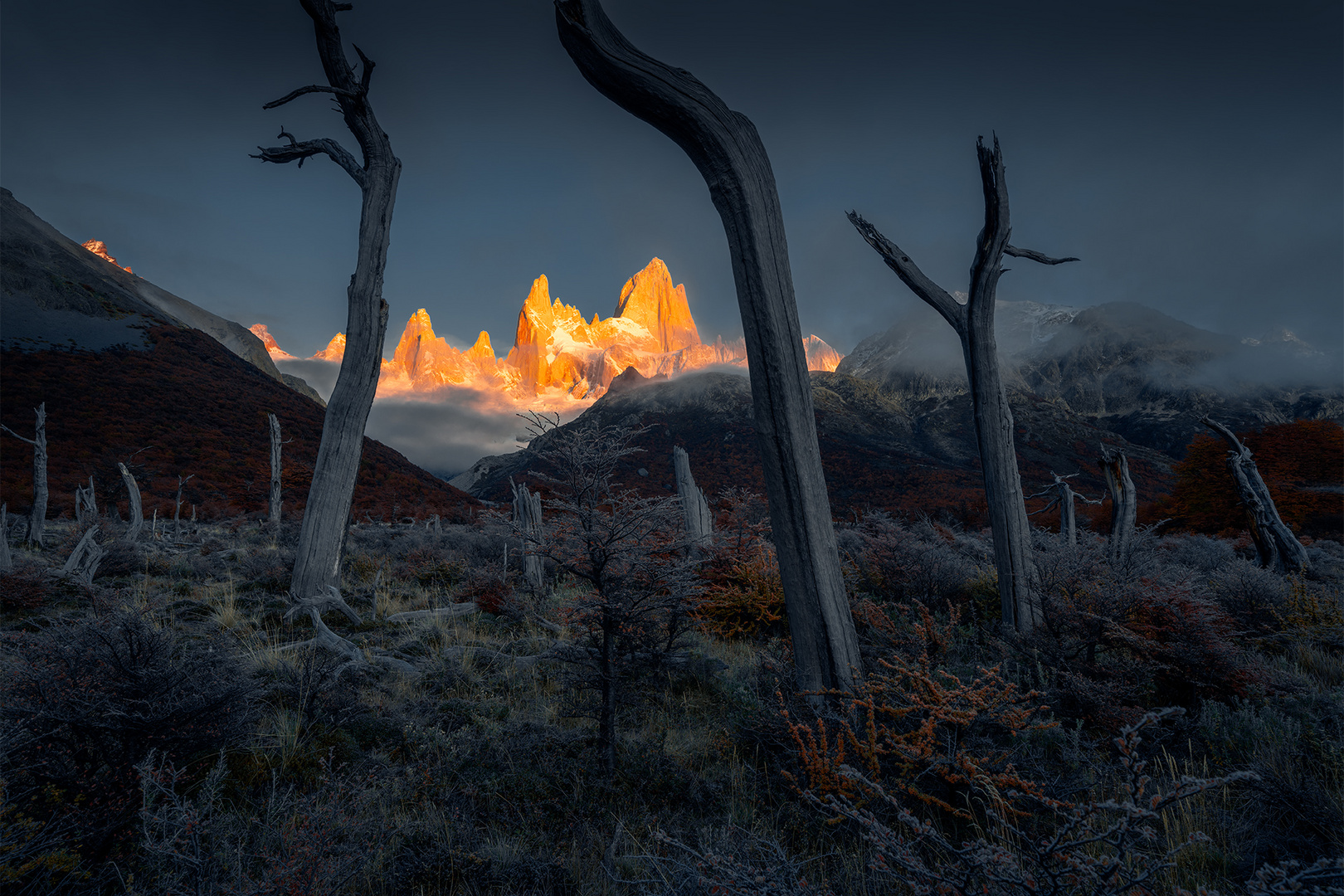 Sonnenaufgang in Patagonien