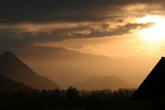 sonnenaufgang in Pfronten