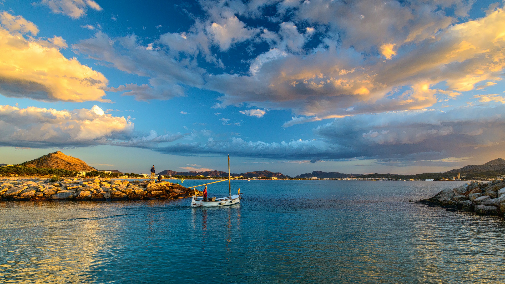 Sonnenaufgang in Playa de Muro  Mallorca