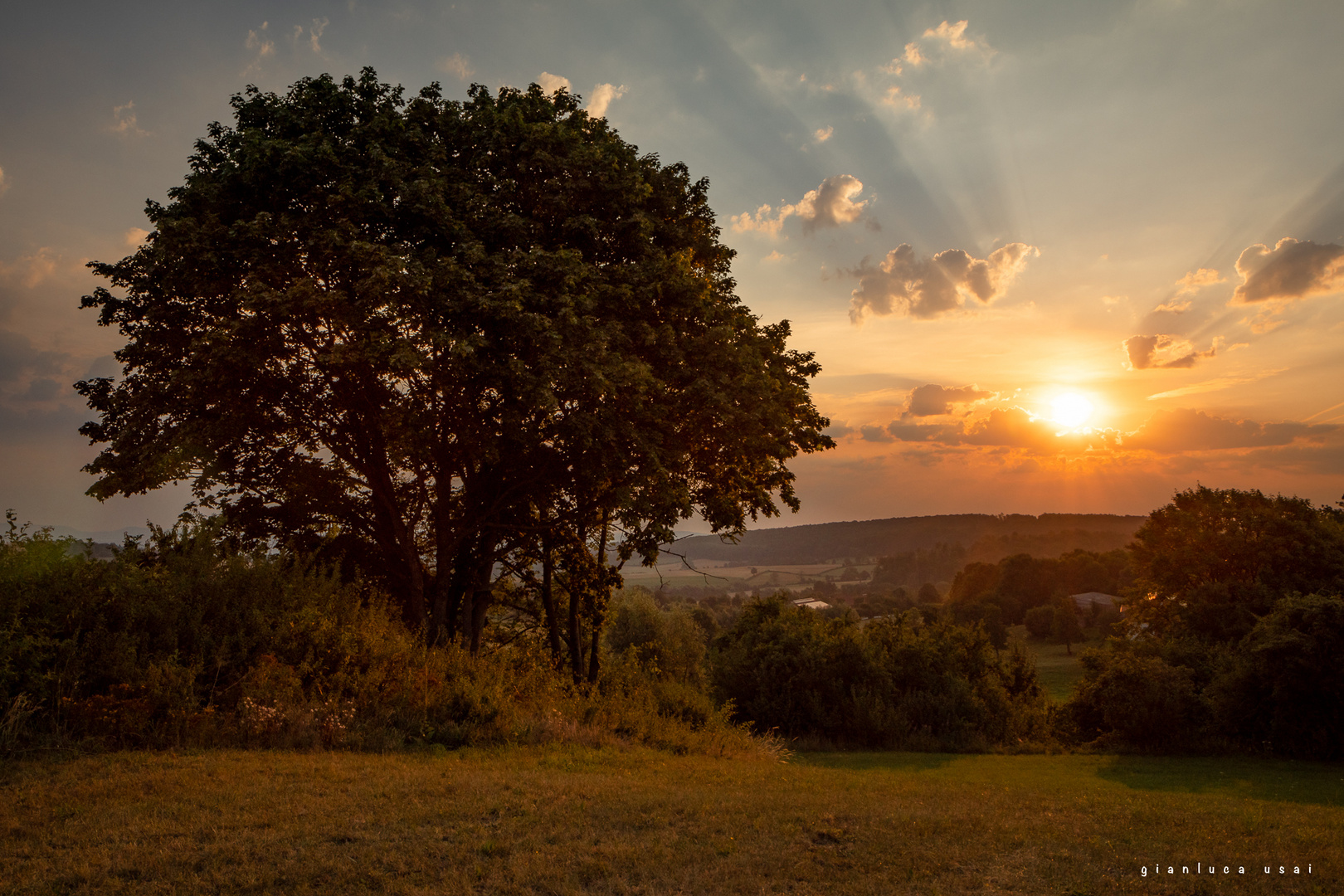 Sonnenaufgang in Pömbsen