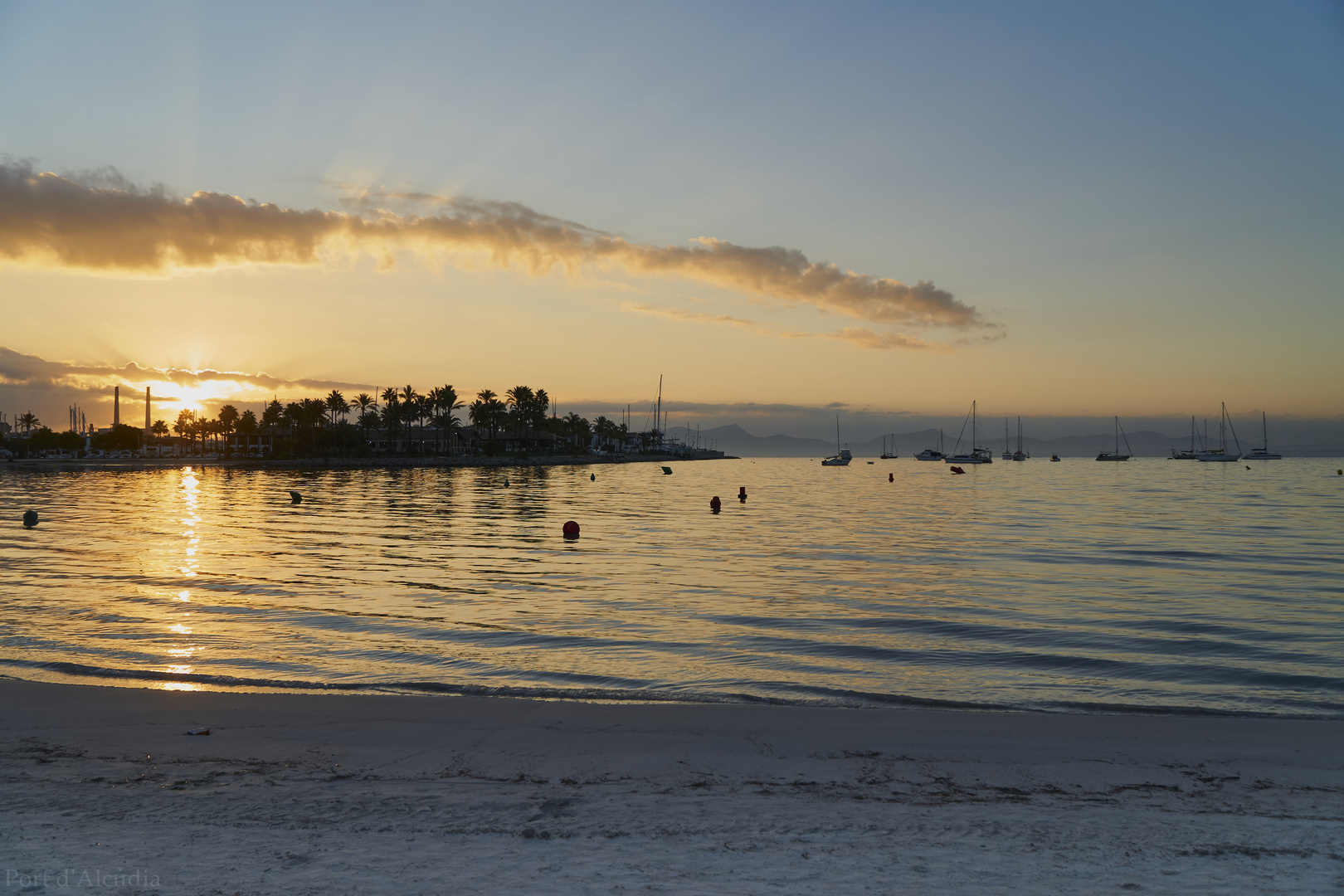 Sonnenaufgang in Port Alcudia