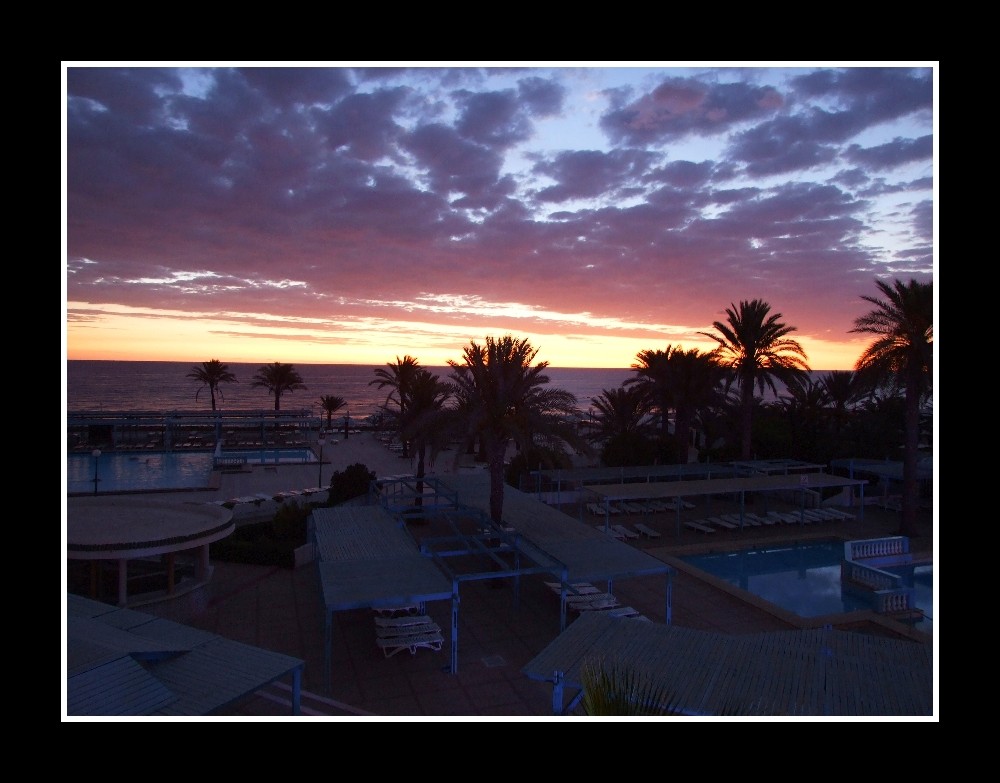 Sonnenaufgang in Port el Kantaoui