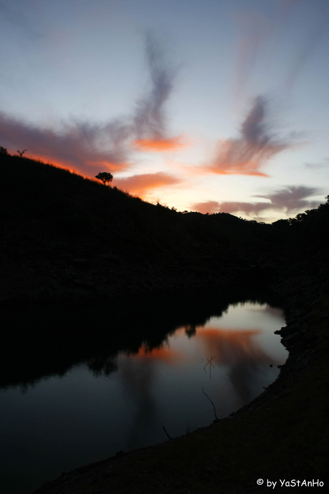 Sonnenaufgang in Portugal