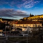 Sonnenaufgang in Prag