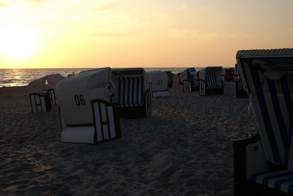 Sonnenaufgang in Prerow Strand