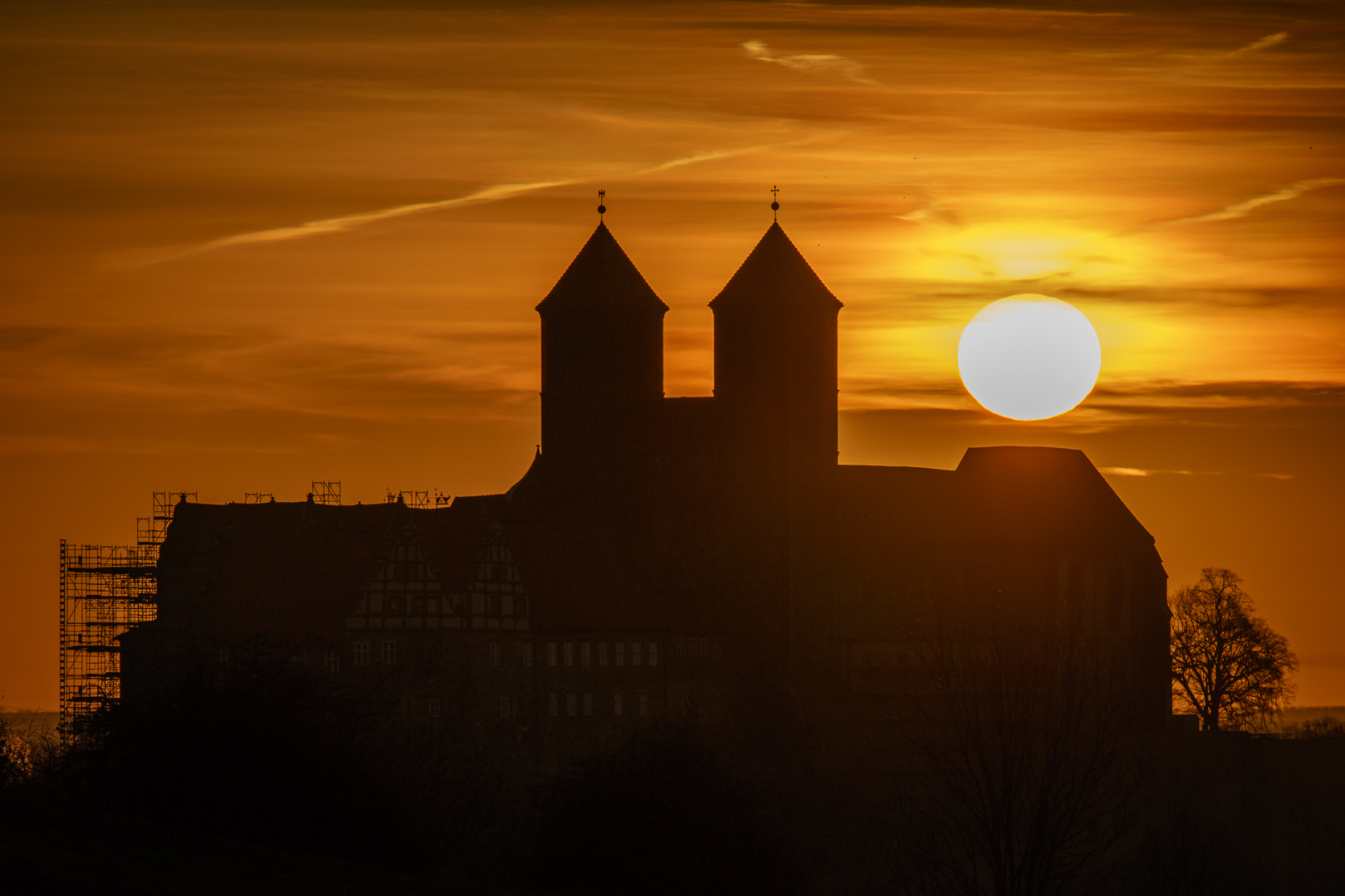 Sonnenaufgang in Quedlinburg (2)