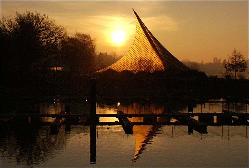 Sonnenaufgang in Radolfzell am Bodensee