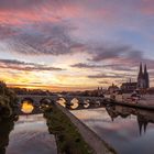 Sonnenaufgang in Regensburg