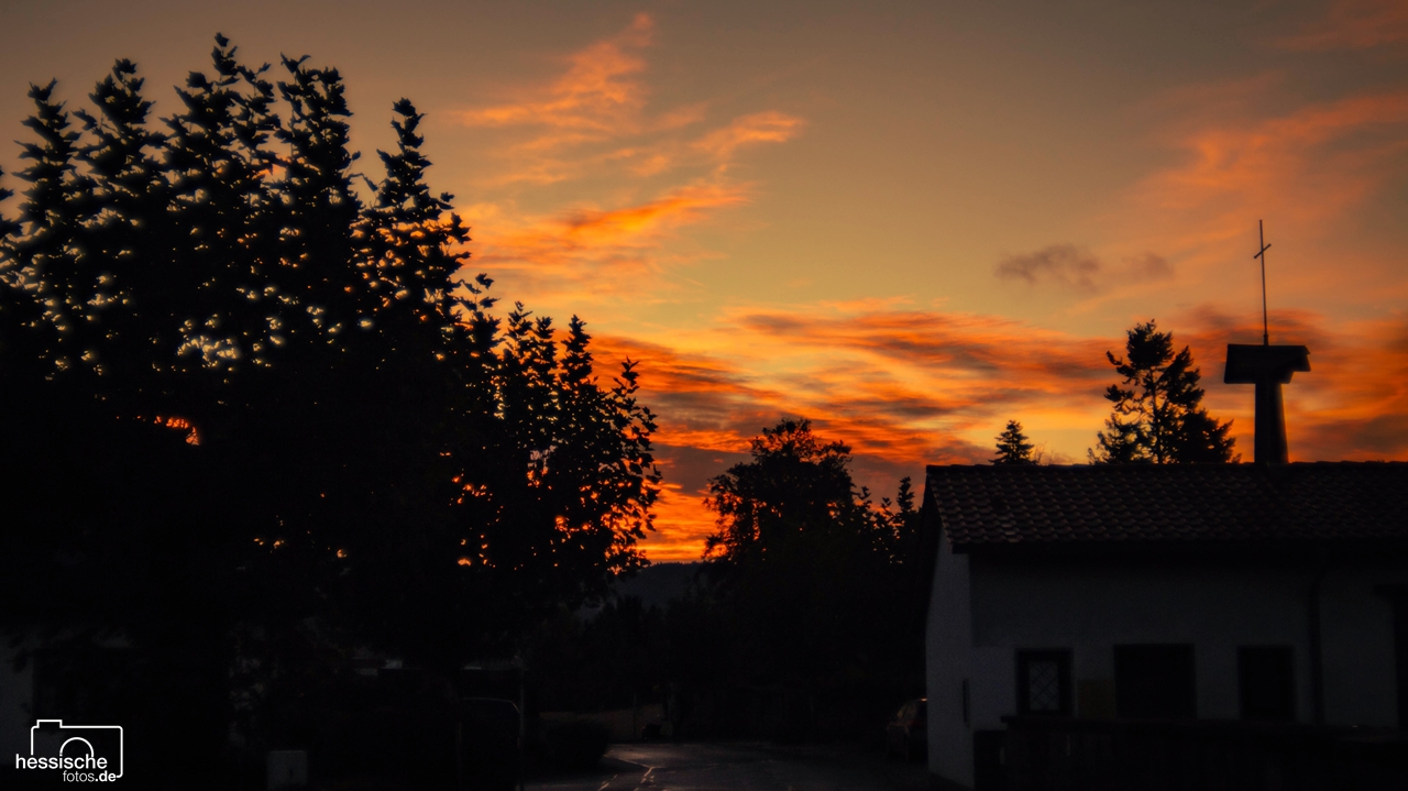 Sonnenaufgang in Reichelsheim ODW