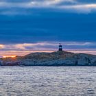 Sonnenaufgang in Reine auf den Lofoten