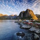 Sonnenaufgang in Reine 