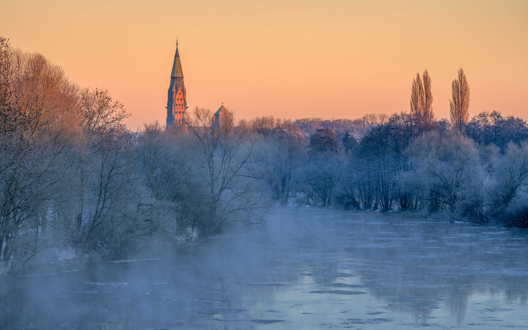 Sonnenaufgang in Rheine