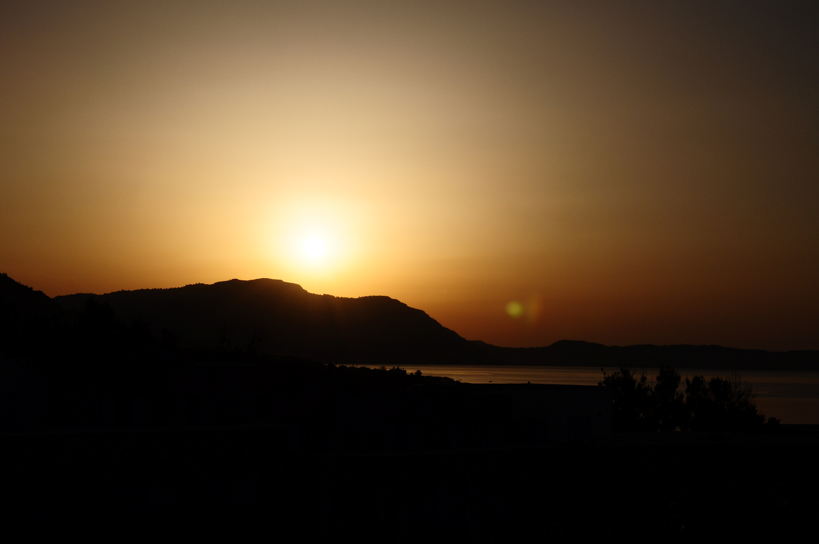 Sonnenaufgang in Rhodos