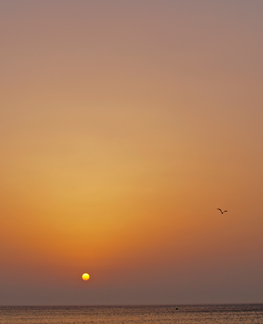 Sonnenaufgang in Rhodos