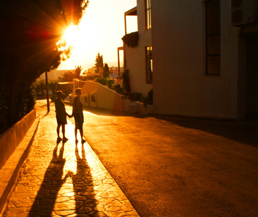 Sonnenaufgang in Rhodos, Faleraki