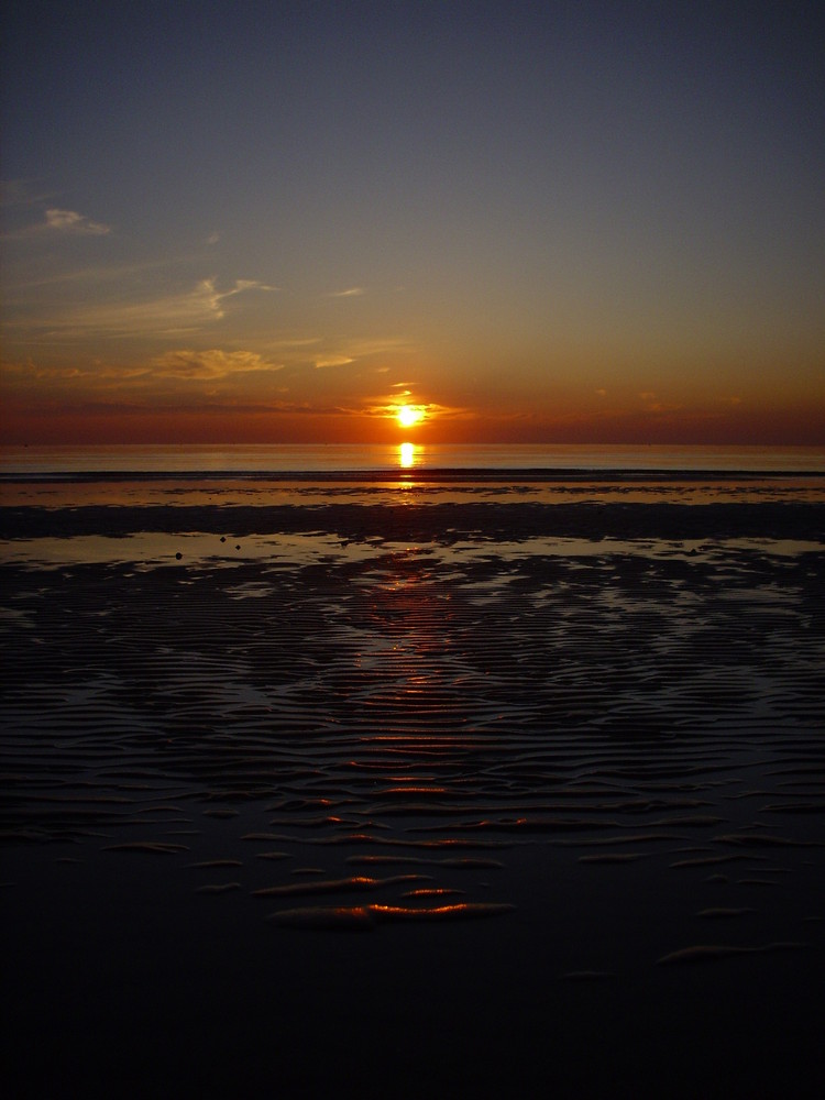 Sonnenaufgang in Rimini